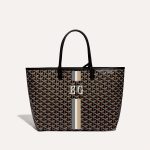 Goyard Saint Louis PM Bag Stripes and Lnitials - Image 2